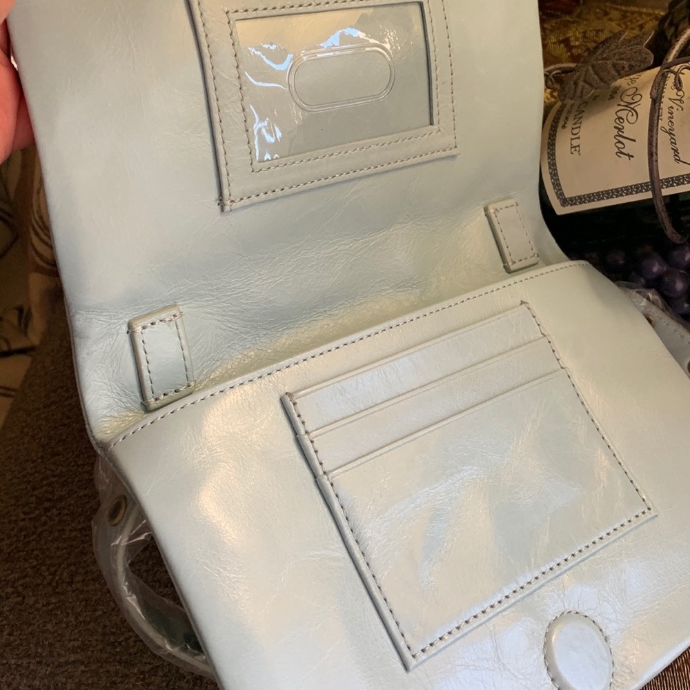 Authentic HOBO Leather fold over belt bag /Crosby - Picture 7 of 16